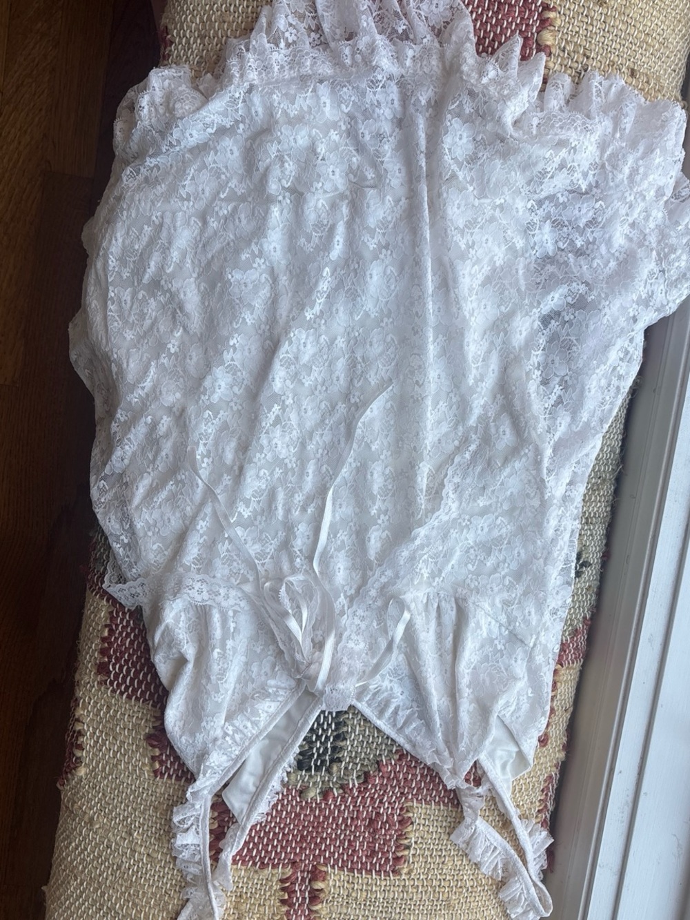 Urban Outfitters White Lace Sundress - Picture 2 of 2